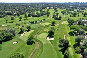 Cherry Hills 14th Green Aerial